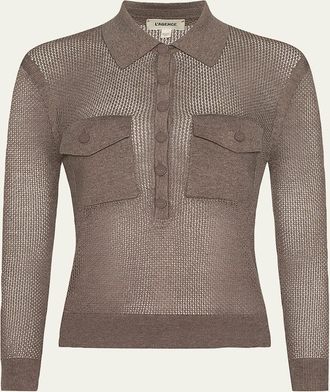 L'agence Carine Cashmere-Blend Sweater