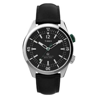 Timex Waterbury Quartz Black Dial Mens Watch TWH6Z3810