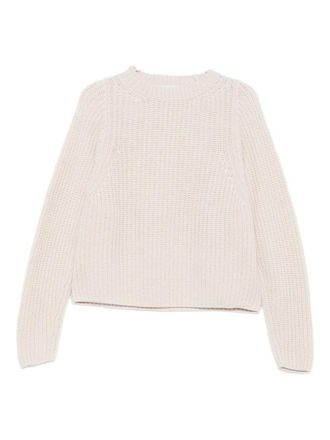 Iris Von Arnim ribbed sweater - women - Fabric - S - Neutrals