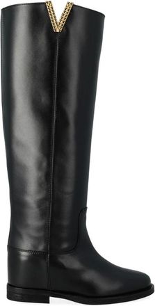 Via Roma 15 Schoenen, Dames, Zwart, 40 EU, Leer, Stivale 4759