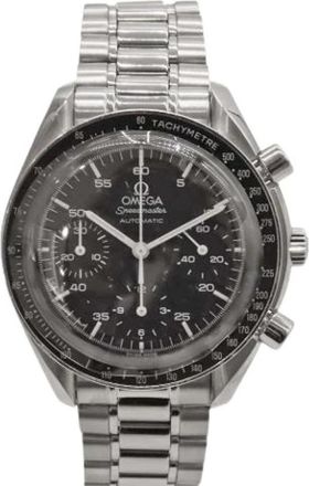 Omega Pre-owned Stainless Steel watches - Heren - Vintage Horloges - Zwart - ONE Size - Vintage