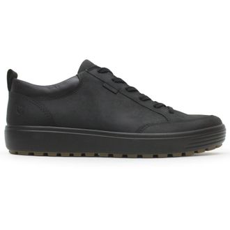 Ecco Ecco Soft 7 Tred 450774 Oiled Nubuck Mens Comfort Trainers - Black - Size:UK 10.5-11