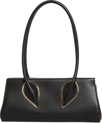 Christian Louboutin Calfskin Baguette Handbag in Black at Nordstrom