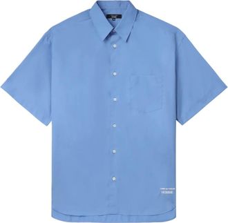 Comme Des Garçons Camicia in cotone - Blu
