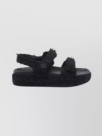 Tory Burch tweed sandals
