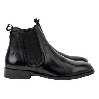 Hudson Chelsea Laarzen - Bota Madden - Heren - Chelseaboots - Zwart - 45 EU - Leer - Schoenen