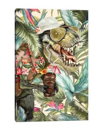 iCanvas Icanvas Hunter S. T-Rex By Heather Perry