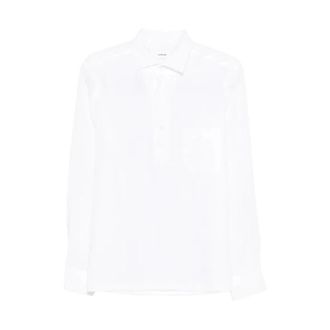 Lardini Casual Shirts, male, White, Size: XL Camicia Ricerca