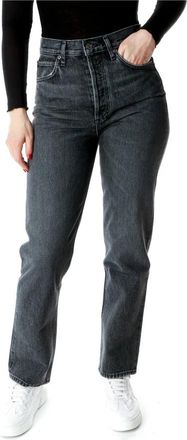 A Gold E Jeans - Dames - Regular Fit Jeans - Grijs - W24 - Denim - Jeans