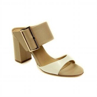 Vaneli Womens Becky Dress Sandals In Tan & White
