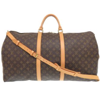 Louis Vuitton Brown Monogram Monogram Boston Bag (Pre-Owned)