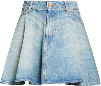 Ganni BOTTOMWEAR - Denim skirts sur YOOX.COM