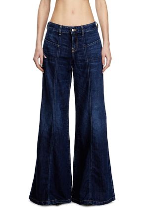 Diesel Flare Jeans - D-Akii - Jeans - Woman - Blue