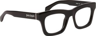 Palm Angels Demo Square Unisex Eyeglasses PERJ006 1000 50