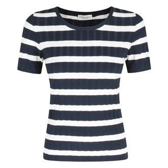 Roberto Collina T-Shirts, female, Blue, Size: S T-Shirts