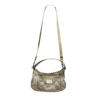 Coach Pre-owned Signature Sufflette Cross Body Bag - - Pre-owned - Donna - Beige - ONE SIZE