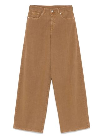 Nine In The Morning Gea trousers - women - Cotton - 28 - Brown