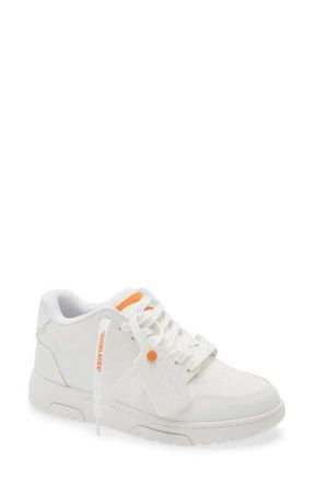 Off-white Out of Office Sneaker in White - Orange at Nordstrom, Size 7.5Us