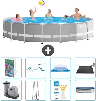Intex Piscina Prism Frame Redonda - 549x122 Cm - 9-piezas S583