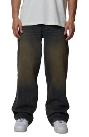 Good For Nothing Straight Leg Baggy Jeans in Brown at Nordstrom, Size Xx-Large Uk