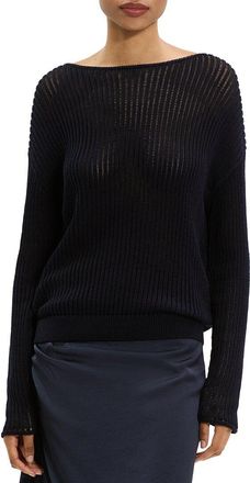 Theory Easy Open Neck Sweater
