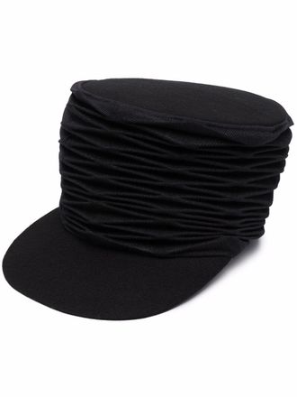 Issey Miyake Gebreide vissershoed - Zwart