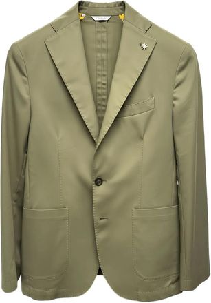Manuel Ritz pocket blazer - Green