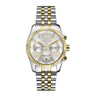 Michael Kors Womens Horloge MK5955 Silver - Silver & Gold