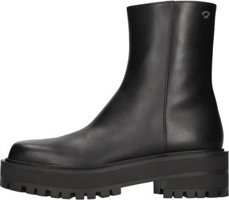 Gianvito Rossi Laarzen Zwart - Dames - Enkellaarsjes - Zwart - 36 EU - Schoenen