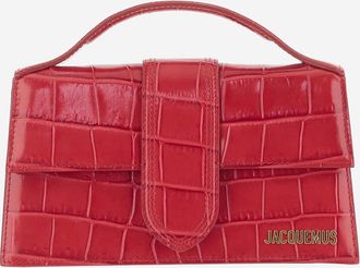 Jacquemus Womens Handbag Calf Leather Red Handbags Hand Bags