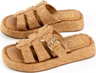 Matisse Footwear Womens Ciao Platform Sandal In Cognac