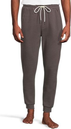 Barefoot Dreams Waffle Thermal Joggers Mens Casual Pants Carbon : 2XL, Cotton