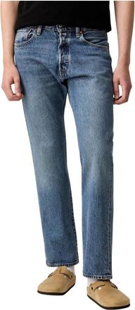 Levi's 501 Relaxed Jeans - Heren - Regular Fit Jeans - Blauw - W34 L34 - Katoen - Jeans