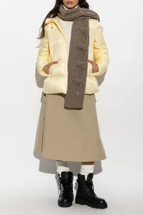 Moncler Serittes Puffer Jacket, Womens, Yellow