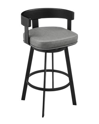 Armen Living Idris 30In Swivel Bar Stool