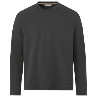 Vaude Cyclist L/S T-Shirt Velotrikot f&uuml;r Herren | grau/schwarz