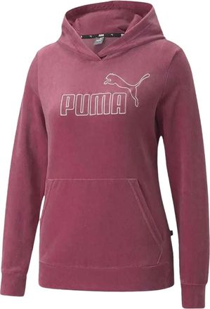 Puma Felpa Velour con cappuccio - Rosa