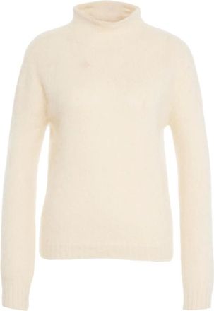 Max Mara Dames, Truien, Beige, Maat: XL Wol