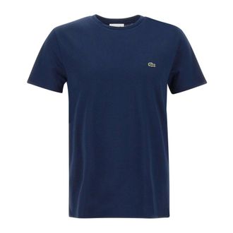 Lacoste T-Shirts, male, Blue, Size: 2XL Lacoste T-shirts and Polos
