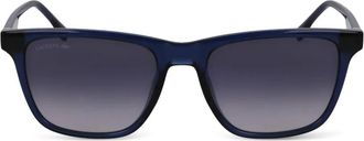 Lacoste Occhiali da sole con stampa - Blu