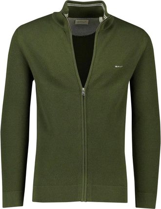 GANT Heren, Truien, Groen, Maat: 2XL