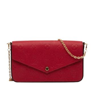 Louis Vuitton Pre-owned Pochette Felicie - - Pre-owned - Donna - Rosso - ONE SIZE
