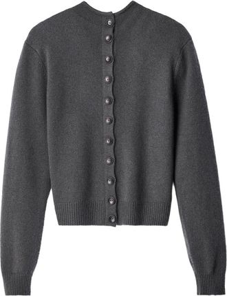 Christophe Lemaire Reversible Buttoned Sweater In Cashmere