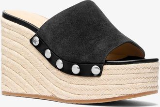 Michael Kors Mayes Suede Wedge Sandal