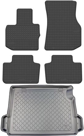 OEM Bmw X3 G01 Suv Desde Enero De 2020. Juego De Alfombrillas De Goma Para Coche Y Alfombrilla Para Maletero