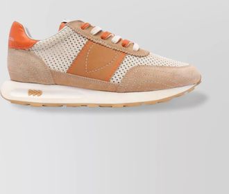 Philippe Model low top sneakers mesh upper