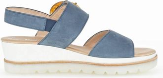 Gabor WomenS 44.645 Wedge Sandal In Dark Blue
