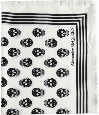 Alexander McQueen Skull Scarf