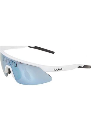 Bolle Womens SP0080160009A 143 Micro Edge Patou Sunglasses - White - One Size