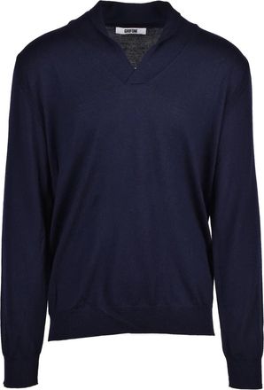 Mauro Grifoni Multicolor Virgin Wool V-Neck Pullover